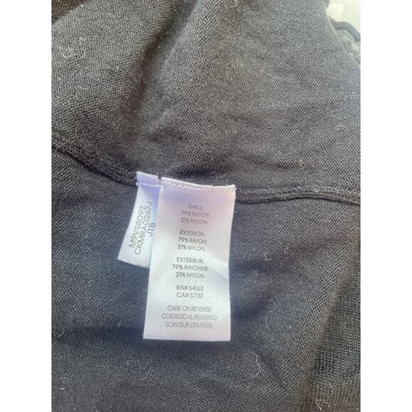Calvin Klein Women Size Medium Black Turtleneck Sweater - Picture 6 of 6